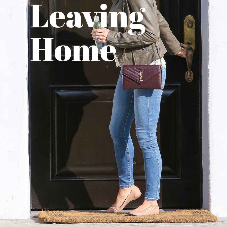 Person Leaving Home